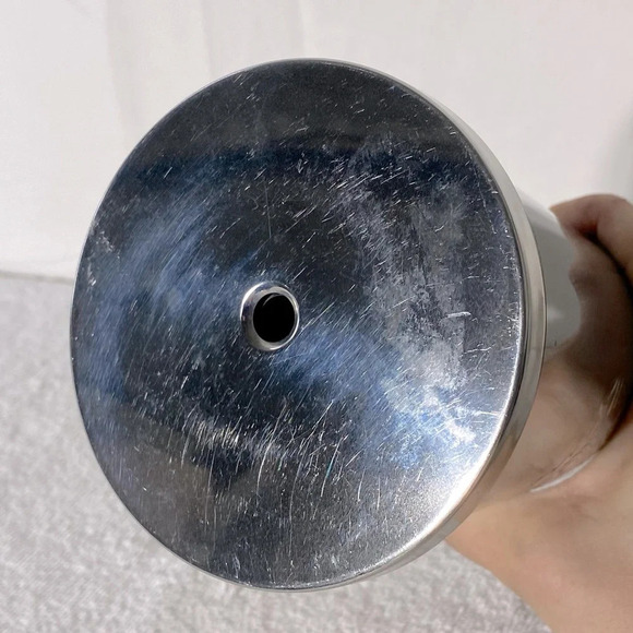 Starbucks Chrome Stainless Steel Siren Logo Cold Cup Tumbler 24oz No Straw - Picture 11 of 16